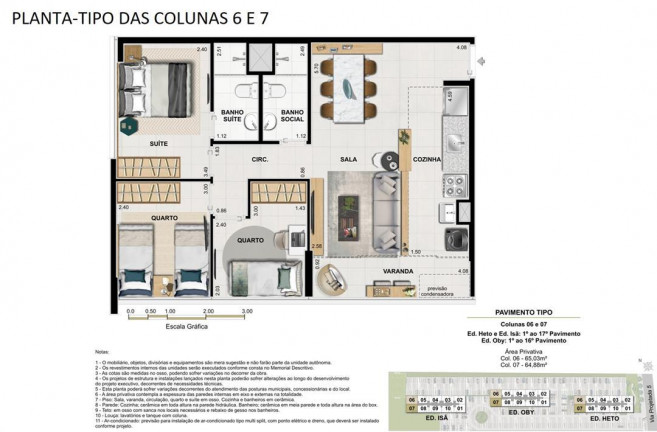 Apartamento com 2 Quartos à Venda, 55 m² em Barra Da Tijuca - Rio De Janeiro