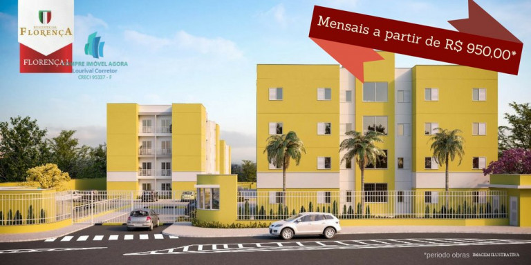 Imagem Apartamento com 2 Quartos à Venda, 51 m² em Jardim Itália - Vinhedo