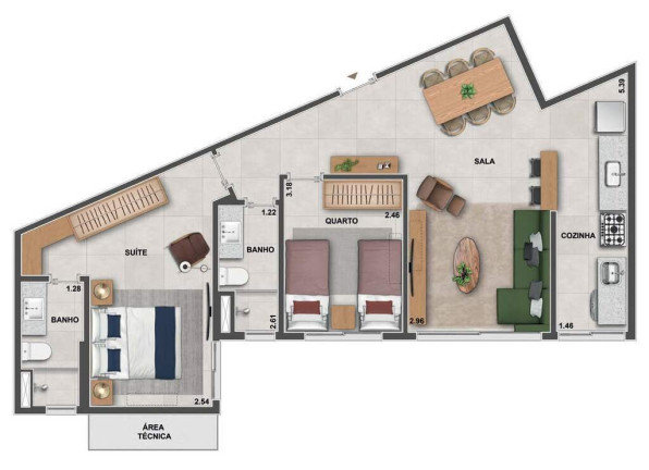Foto do imóvel: Apartamento com 3 Quartos à Venda, 127 m² em Tijuca - Rio De Janeiro
