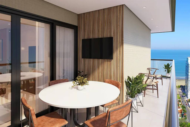 Imagem Apartamento com 3 Quartos à Venda, 128 m² em Forte - Praia Grande