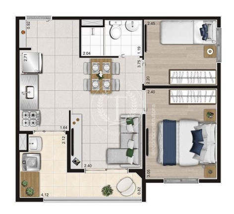 Imagem Apartamento com 2 Quartos à Venda, 42 m² em Vila Nova Mazzei - São Paulo