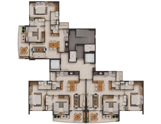 Imagem Apartamento com 3 Quartos à Venda, 66 m² em Aldeota - Fortaleza