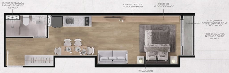 Imagem Apartamento à Venda, 34 m² em Jardins - São Paulo