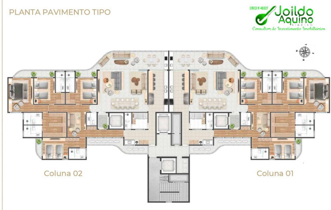 Apartamento com 4 Quartos à Venda, 255 m² em Meireles - Fortaleza