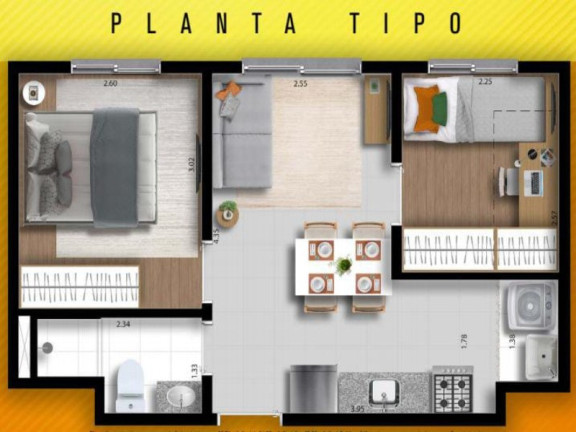 Imagem Imóvel com 2 Quartos à Venda, 31 m² em Barra Funda - São Paulo