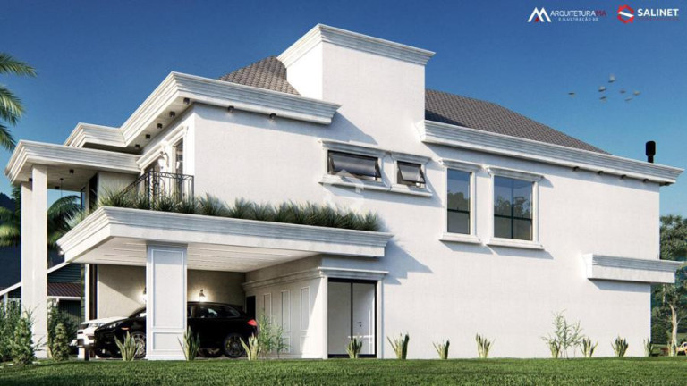 Imagem Casa com 4 Quartos à Venda, 341 m² em Meia Praia - Porto Belo