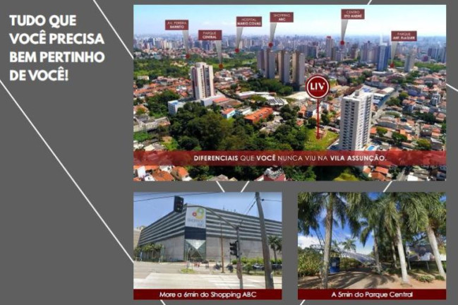 Imagem Apartamento com 2 Quartos à Venda, 40 m² em Vila Eldizia - Santo André