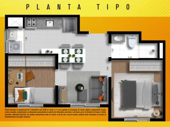 Imagem Imóvel com 2 Quartos à Venda, 31 m² em Barra Funda - São Paulo