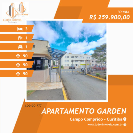 Imagem Apartamento com 3 Quartos à Venda, 90 m² em Campo Comprido - Curitiba