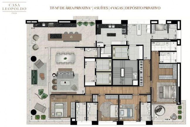 Imagem Apartamento com 4 Quartos à Venda, 335 m² em Itaim Bibi - São Paulo