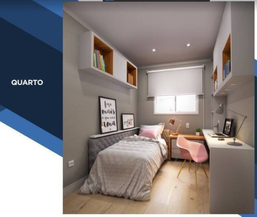 Apartamento com 2 Quartos à Venda, 53 m² em Vila Tibiriçá - Santo André