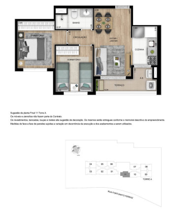 Apartamento com 2 Quartos à Venda, 47 m² em Lapa - São Paulo