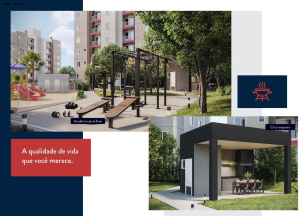 Imagem Apartamento com 2 Quartos à Venda, 46 m² em Perobinha - Londrina