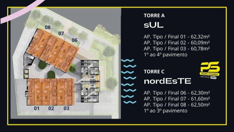 Imagem Apartamento com 2 Quartos à Venda, 62 m² em Bessa - João Pessoa