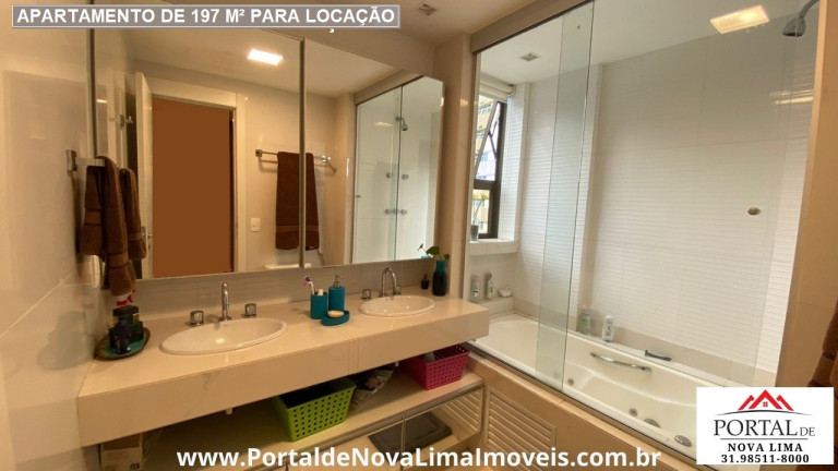 Imagem Apartamento com 4 Quartos para Alugar, 244 m² em Vila Da Serra - Nova Lima