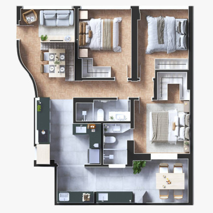 Imagem Apartamento com 3 Quartos à Venda, 92 m² em Funcionários - Belo Horizonte