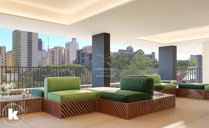 Apartamento com 1 Quarto à Venda, 32 m² em Vila Madalena - São Paulo