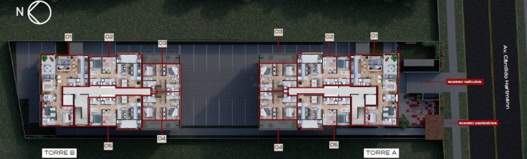 Imagem Apartamento com 3 Quartos à Venda, 86 m² em Santa Felicidade - Curitiba