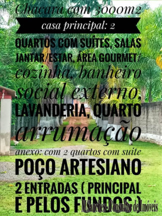Imagem Chácara com 4 Quartos à Venda, 250 m² em Cercadinho - Capela Do Alto