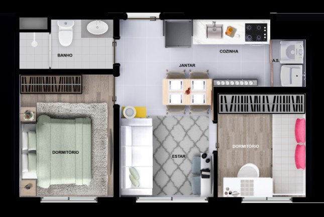 Imagem Apartamento com 2 Quartos à Venda, 34 m² em Pirituba - São Paulo