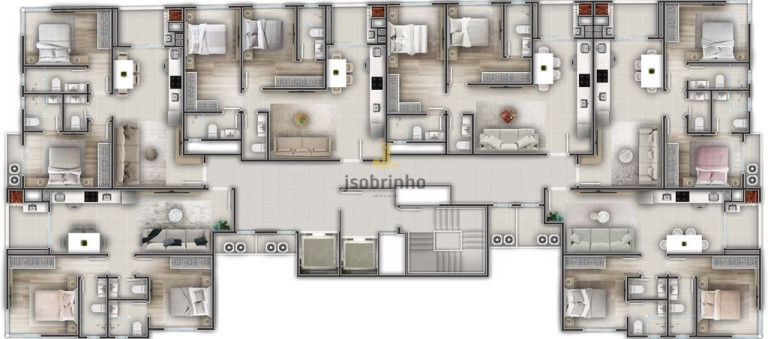 Imagem Apartamento com 2 Quartos à Venda, 69 m² em Tabuleiro Dos Oliveiras - Itapema