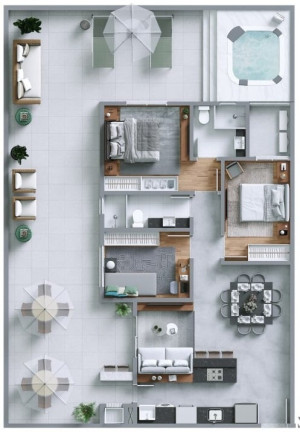 Imagem Apartamento com 2 Quartos à Venda, 80 m² em Centro - Itajaí