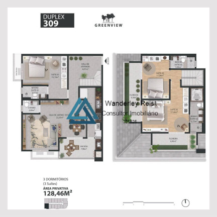 Imagem Apartamento com 2 Quartos à Venda, 68 m² em Ingleses - Florianópolis