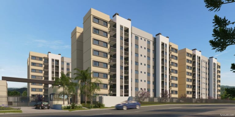 Imagem Apartamento com 2 Quartos à Venda, 55 m² em Aristocrata - São José Dos Pinhais
