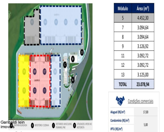 Imagem Imóvel para Alugar, 21.758 m² em Jardim Do Lago - Campinas