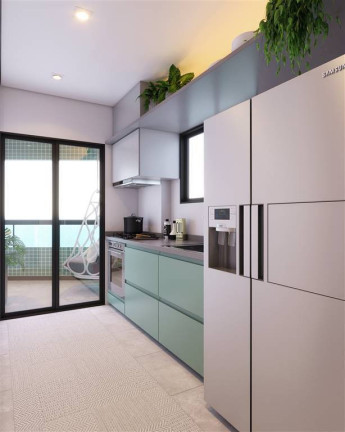Imagem Apartamento com 2 Quartos à Venda, 59 m² em Maracanã - Praia Grande