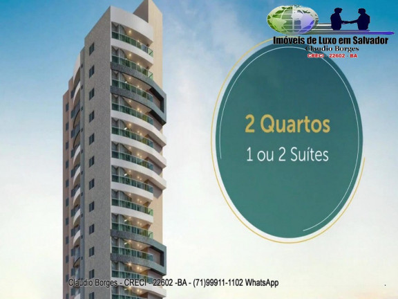 Imagem Apartamento com 2 Quartos à Venda, 72 m² em Caminho Das árvores - Salvador