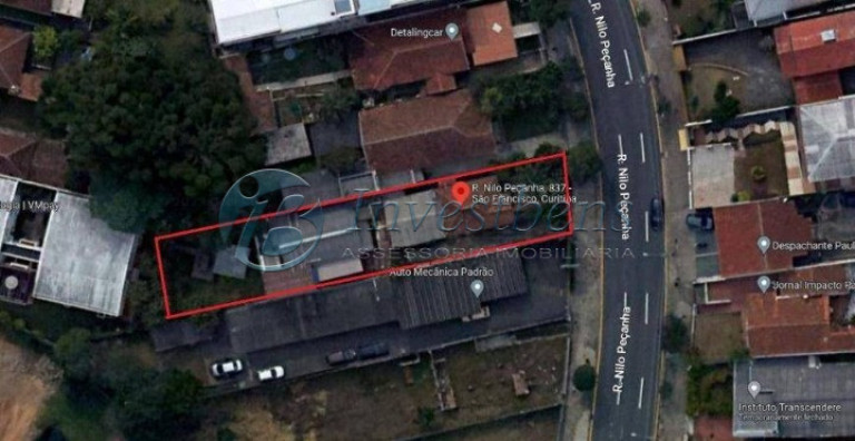 Imagem Terreno à Venda, 516 m² em Bom Retiro - Curitiba