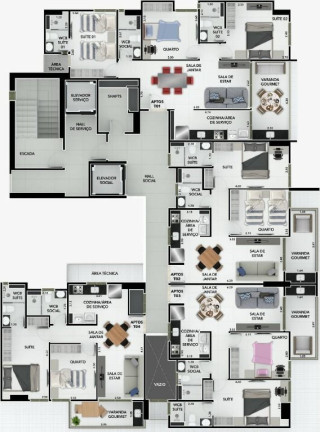 Imagem Apartamento com 2 Quartos à Venda, 57 m² em Bessa - João Pessoa
