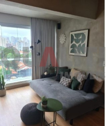 Imagem Apartamento com 1 Quarto para Alugar, 50 m² em Brooklin - São Paulo