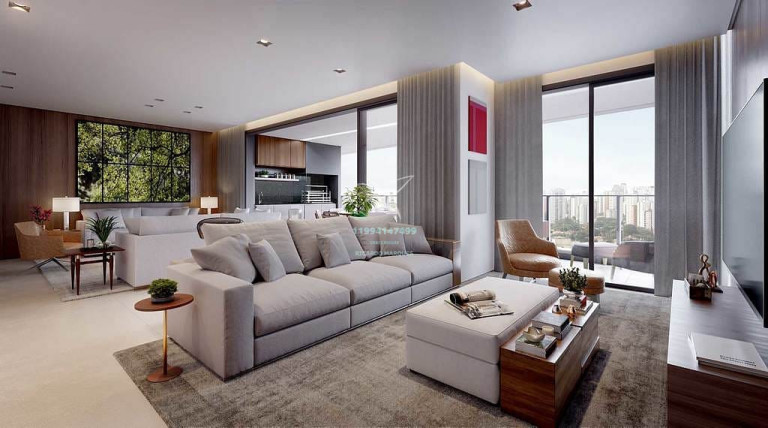 Imagem Apartamento com 4 Quartos à Venda, 158 m² em Brooklin Paulista - São Paulo