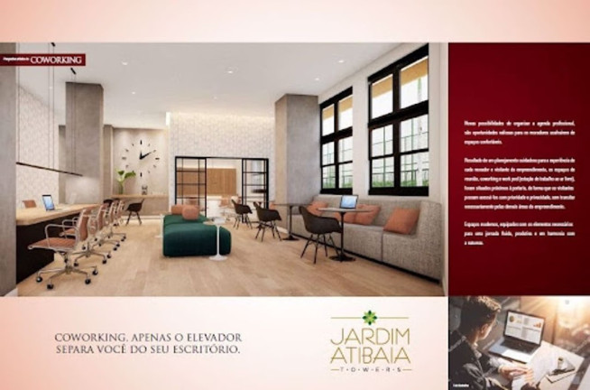 Apartamento com 2 Quartos à Venda, 69 m² em Alvinópolis - Atibaia