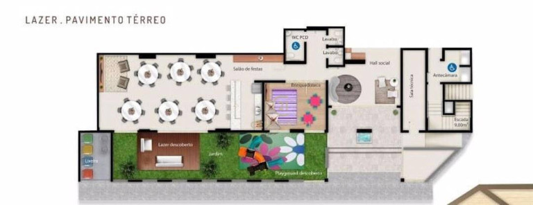 Imagem Apartamento com 2 Quartos à Venda, 79 m² em Kobrasol - São José