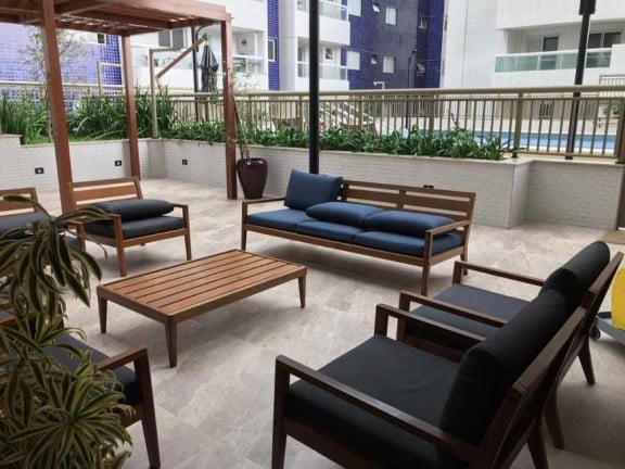 Imagem Apartamento com 3 Quartos à Venda, 122 m² em Canto Do Forte - Praia Grande