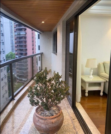 Imagem Apartamento com 3 Quartos para Alugar, 127 m² em Moema índios - São Paulo