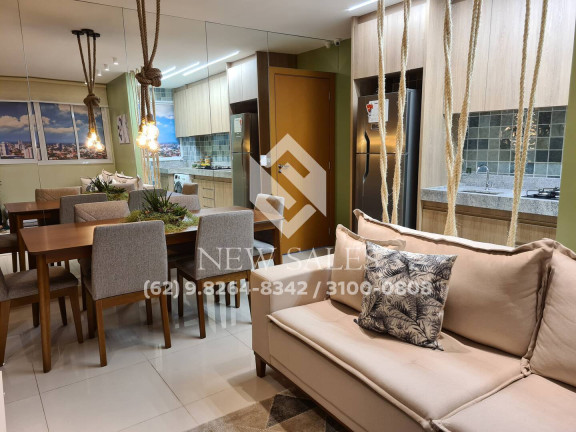 Apartamento com 3 Quartos à Venda, 63 m² em Vila Rosa - Goiânia