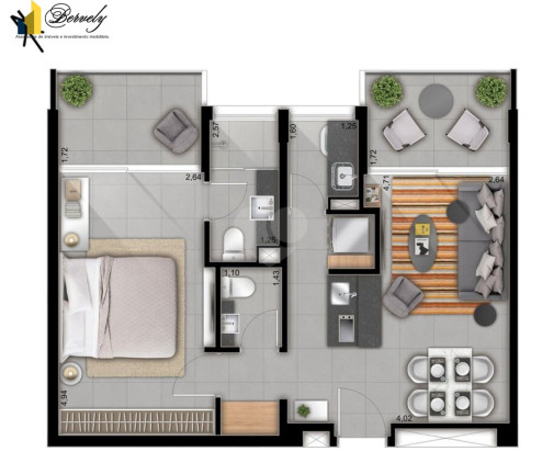 Imagem Apartamento com 2 Quartos à Venda, 105 m² em Perdizes - São Paulo