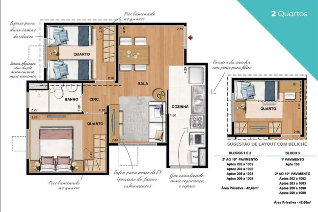 Foto do imóvel: Apartamento com 2 Quartos à Venda, 42 m² em Piedade - Rio De Janeiro
