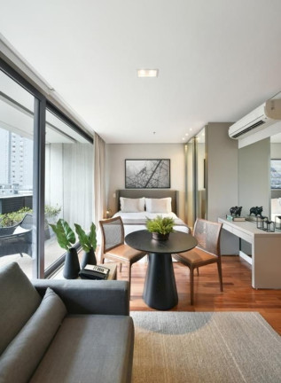 Imagem Apartamento com 1 Quarto para Alugar, 42 m² em Vila Olímpia - São Paulo