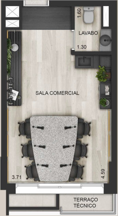 Imagem Imóvel Comercial à Venda, 36 m² em Moema - São Paulo