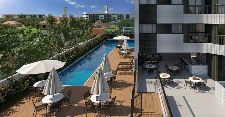 Apartamento com 2 Quartos à Venda, 47 m² em Iputinga - Recife