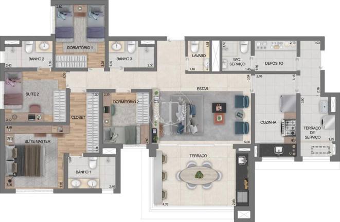 Imagem Apartamento com 3 Quartos à Venda, 93 m² em Mooca - São Paulo