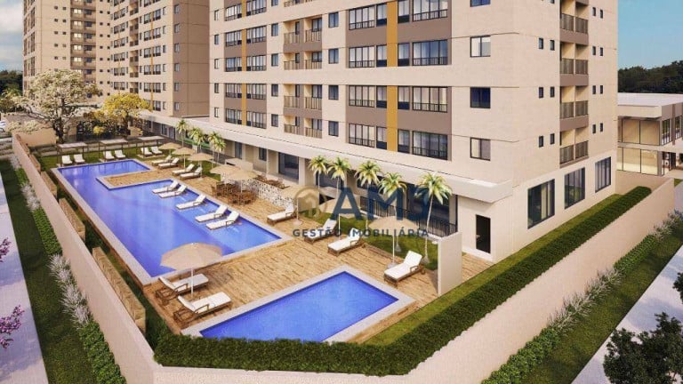 Imagem Apartamento com 3 Quartos à Venda, 68 m² em Jardim Leblon - Goiânia