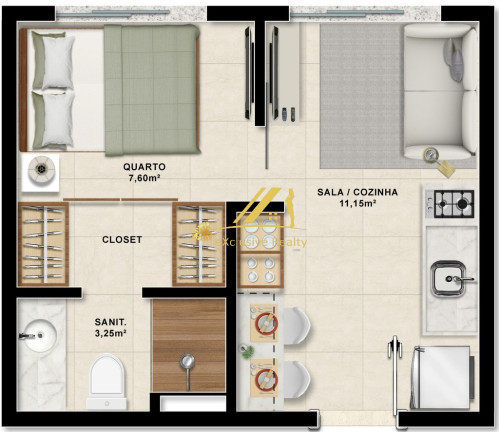 Imagem Apartamento com 1 Quarto à Venda, 36 m² em Ondina - Salvador