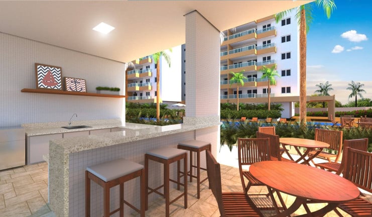 Imagem Apartamento com 3 Quartos à Venda, 105 m² em Vila Alzira - Guarujá