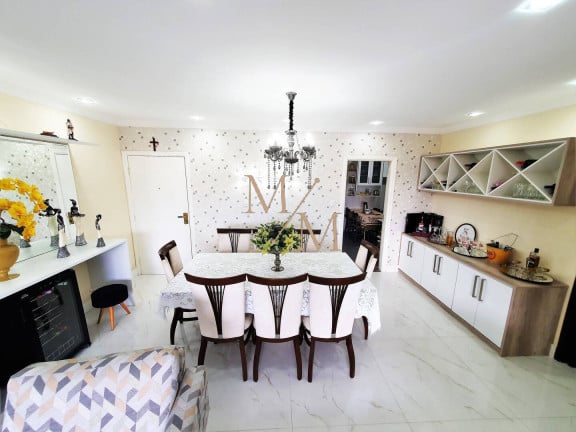 Imagem Apartamento com 3 Quartos à Venda, 122 m² em Campo Grande - Santos